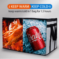 thumbnail image 6 of Insulated Food Delivery Bag，Pizza Delivery Bags for Hot and Cold Food,Commercial,Large Capacity Reusable Warming Bag,Catering Cooler Bag for Rideshare,Warmers for Parties, 6 of 6