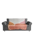 thumbnail image 2 of Creative Products Blush Abstract 50 x 60 Coral Fleece Blanket, 2 of 3