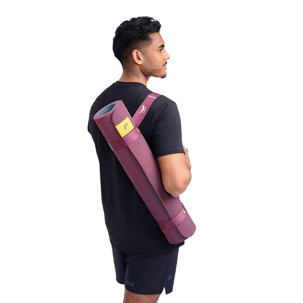 Lolë Prima Yoga Mat 24” x 71” with 2-in-1 Strap and Resistance Band