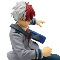 Banpresto Teen Plastic MHA Shoto Todoroki, Multicolor, 7.25 x 4.85 x 3.6''