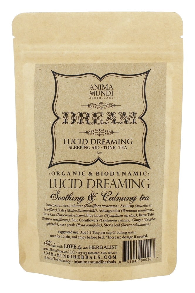 Anima Mundi Herbals - Lucid Dreaming Tonic Organic Loose Tea - 1.5 oz