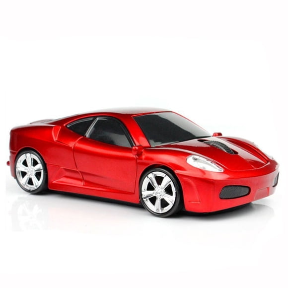 Ratón inalámbrico MGBeauty con forma de coche deportivo 1600DPI óptico