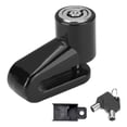thumbnail image 4 of Candado antirrobo para bicicleta con soporte para candado, candado de seguridad, candado de freno de disco multiusos Negro, 4 of 8