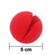thumbnail image 1 of 25 uds., disfraz de Navidad de nariz de payaso de circo rojo, decoración de Halloween LingWen 8390611026165, 1 of 1