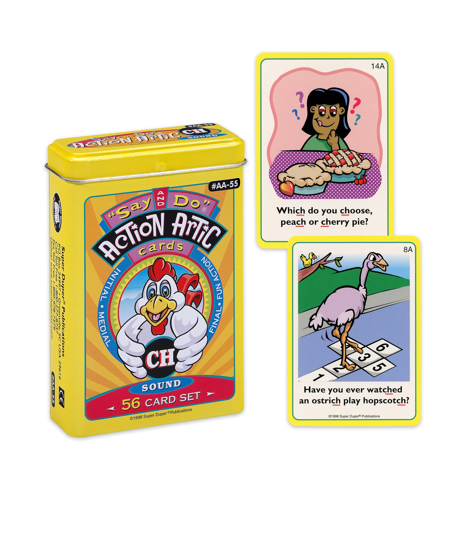  Super Duper Publications, Syllable Drilling Fun Deck Flash  Cards for Speech-Language Pathologists