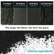 Pure Graphite powder,16oz - 44-Micron pure fine graphite powder, graphite lock lubricant, simple and easy to color.Applicable to painting, drawing, art