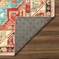 thumbnail image 6 of My Magic Carpet 2.5'x10' Machine Washable Non-Slip Kitchen Hallway Runner Rug - Ottoman Turquoise, 6 of 6