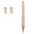 thumbnail image 6 of Stylus Pens 2 in 1 Accurate Control Aluminium Alloy High Durability Smart Touch PenGold, 6 of 8
