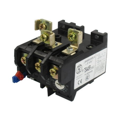 Unique Bargains Unique Bargains 18-27A 80A 3 Poles 1NO 1NC Protective Thermal Overload Relay