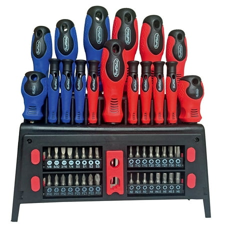 Best Value H420559 Screwdriver and Bit with Magnetic Tips and Rack Holder 51-Piece (Best Quality Screwdriver Set)
