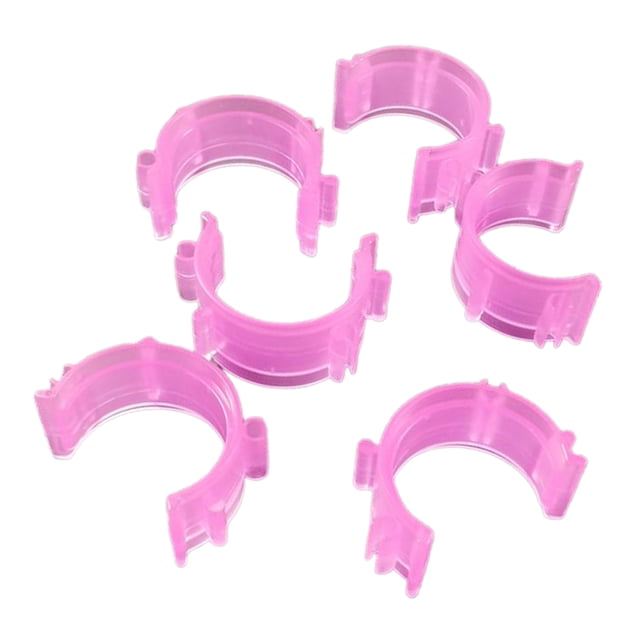 50Pcs / Pack Costura Bobina Clips Pequeños Hilo Clips Holder Tools Pink Rosado Sunnimix Bobinas de hilo de coser Clips