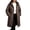 99-Coffee, variant on Women's Plus Size Long Hooded Parka Puffer Jacket Quilted Zip Up Elastic Cuffs Coat Long Sleeve Warm Winter Outwear with Pocket