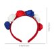 thumbnail image 3 of Decoraciones para el Día de los Caídos, diadema con capullo de rosa para el 4 de julio, pinza para el cabello de tela roja, blanca y azul, accesorios florales patrióticos para el cabello para mujeres, 3 of 6