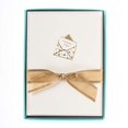thumbnail image 2 of Graphique Just a Note La Petite Presse Boxed Thank You Notes - 10 Embellished Gold Foil Thank You Cards with Matching Envelopes and Storage Box, 3.25" x 4.75", 2 of 4