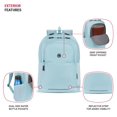 thumbnail image 3 of Mochila SwissGear Orientation azul claro para portátil de 16 pulgadas, 3 of 9