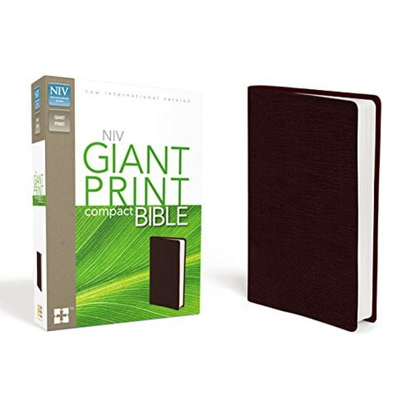 Pre-Owned NIV Giant Print Compact Bible, 9780310435303, 0310435307, Paperback, Compact edition