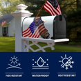 thumbnail image 5 of Eagles Mailbox Cover Standard Size 18x21 Inch American Flag Magnetic Mailbox Covers Waterproof Labor Day Mail Box Covers Post Wraps Letter Box Cover for Home Garden Yard Decor, 5 of 6