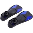 thumbnail image 2 of Swimming Fins Adjustable Open Heel Diving Flippers Silicon Snorkeling Foot Pocket for Sea, 2 of 8