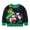 #256-Green, variant on Cowsor Christmas Sweater for Boy Girls Ugly Graphic Knit Warm Holiday Pullover Tops