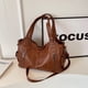 thumbnail image 3 of Bolso Mensajero para Mujeres Con Cuero PU Múltiples Bolsos Retro Viajar Por, 3 of 9