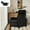 Black, variant on YRLLENSDAN Leather Recliner Chairs for Adults, Manual Push Back Recliner Chair for Living Room, Single Sofa Chair Reclinable, Relaxing Lazy Chair with Footrest, Home Theater Seating, Brown