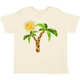 thumbnail image 3 of Inktastic Palm Trees with Cute Smiling Sun Boys or Girls Toddler T-Shirt, 3 of 5