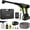 Green, variant on Cordless Pressure Washer 500 PSI - Portable Handheld Power Cleaner with 6-in-1 Nozzle 23 FT Hose 20V Battery and Charger for Home Car Patio Cleaning