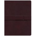 thumbnail image 2 of CSB Legacy Notetaking Bible, Tan Genuine Leather with Strap, 2 of 2