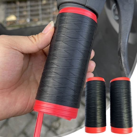 ZZERHUOO Universal Silicone Handlebar & Lever Grip Covers Wrap Around Motorcycle Grips With Lever Grip Wrap Motorcycle Handlebar Tape compatible with Motorcycle Parts for compatible with Motorcycle