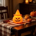 thumbnail image 2 of Halloween Pumpkin Handheld Led Light LED Light-Up Halloween Pumpkin, Halloween Decorations, Indoor Halloween Decoration, Light Up Pumpkin, 2 of 6