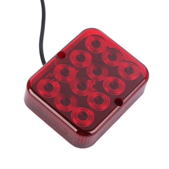 Long Lasting Shockproof 12 LED Heavy Duty Truck Trailer Fog Tail Light Warning Lamp With IP67 Waterproof Design