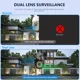 thumbnail image 3 of Cámara De Seguridad De Doble Lente Wifi 1080p Con Alarma Ip Boeroy Sjthei, 3 of 8