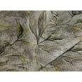 thumbnail image 3 of Ambesonne Leaves Greenery Quilted Coverlet 2 Pcs, Tropical Leaf Boho, Twin Size, Olive Green Taupe, 3 of 4