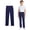 Navy, variant on Boys Uniform Pants Pull On Chino Pants with Pockets Straight Pants Navy Blue Uniform Pants Boys Back to School Clothes Kid Boys Pants 5-6 Years