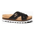 thumbnail image 2 of REEF Kaia Women's Criss-Cross Slide Sandals Color: Natural Size: 8, 2 of 4