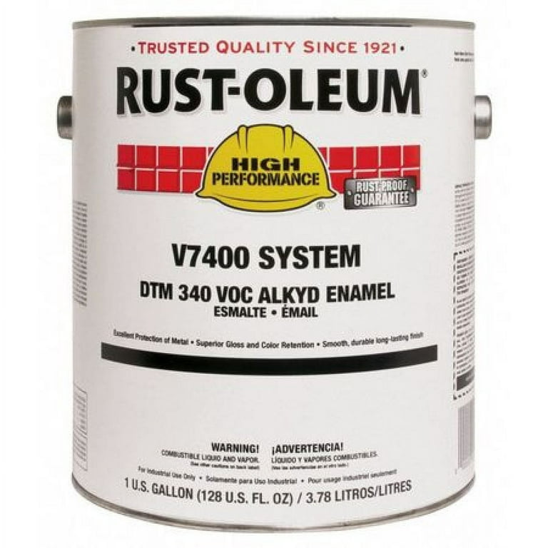 Rust-Oleum 255613 1 Gal 100 VOC DTM Alkyd Navy Gray