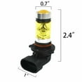 thumbnail image 4 of 1 Pair 9006 HB4 3000K Yellow LED 100W Super Bright Fog Driving Light Bulb Kit, 4 of 8