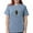 Blue Jean, variant on - Psi Upsilon Owl T Shirt - Womens Comfort Colors® Shirt