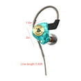 thumbnail image 3 of lulshou School Supplies Headphones Wired Translucent Cell Phone Wired Earbuds Environmentally Friendly Fire Retardant Material Wired Headphones In-ear Stereo In-line Headphones, 3 of 7