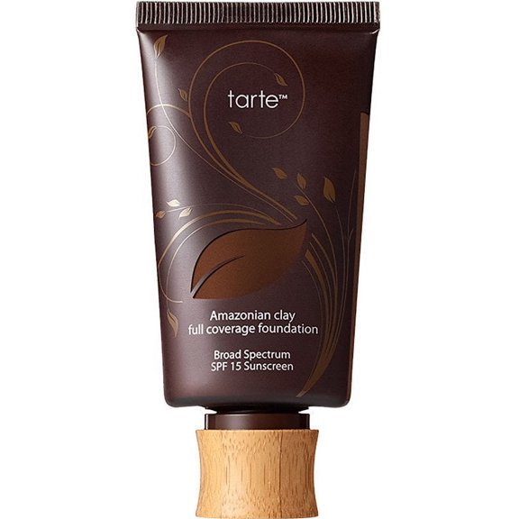 Tarte Amazonian Clay Full Coverage Foundation Broad Spectrum SPF 15 Sunscreen 60H Mahogany