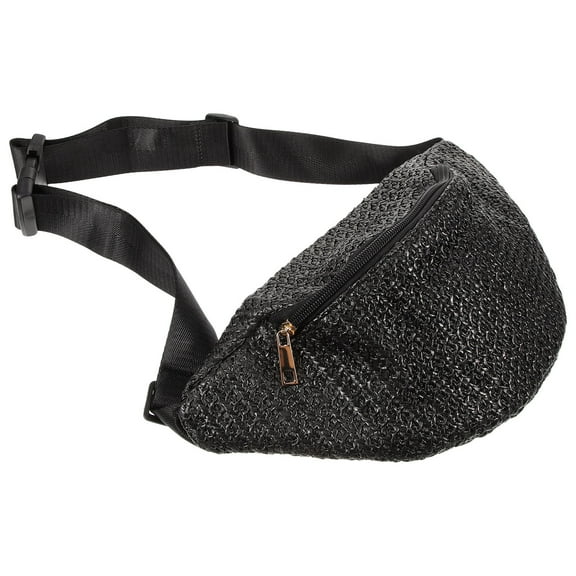 WORGEOUS Woven Waist Bag Belt Waist Bag Belt Pouch Waist Purse Women Belt Waist Pouch Fashion Waist Bag