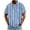Blue D, variant on WRKEKC Mens Short Sleeve Button Down Shirts Casual Loose Button Turn Down Collar Shirt T-Shirt for Versatile Style