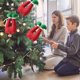 thumbnail image 4 of Adorno de árbol de Navidad | Decoración festiva de la pierna de Santa | Inserto de Tela Roja para las Fiestas | Decoración navideña juguetona para la cima del árbol o la rama | 30x11x4cm | 1 paquete, 4 of 6
