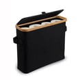 thumbnail image 1 of Feltree Bathroom Tissue Basket Fabric Storage Basket with Visible for Bath Accessories, 1 of 6