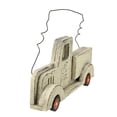thumbnail image 3 of 11.75" White Wooden Pick Up Truck Fall Harvest Wall Hanging, 3 of 4