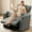 Gray, variant on COOLHUT Electric Recliner Chair, Swivel Rocker Recliner Chair with USB Ports, Comfy Lay Flat Sofa with Footrest for Small Spaces, Living Room, One Box, Set of 1, Gray