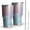 Dreamy Pastel Sky, variant on 30oz Colorful Paint Splash Burst Tumblers Stainless Steel Tumbler with Lid and Straw,Vacuum Insulated Double Wall Travel Tumbler Cups Mug with Cleaning Brush for Coffee,Tea