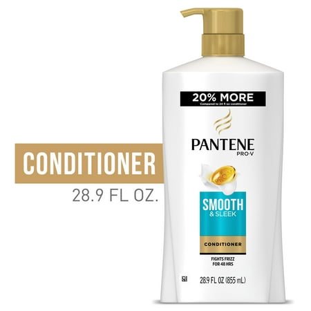 Pantene Pro-V Smooth and Sleek Conditioner, 28.9 fl oz