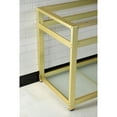 thumbnail image 4 of Kingston Brass Vsp4922b 49" Wide X 30" High Console Stand - Brass, 4 of 6