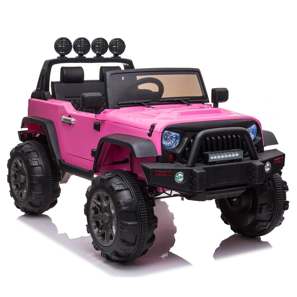 12V Kids 3-Speed Ride On Car Electric Powered Truck w/ 2.4GHZ Remote Control US 